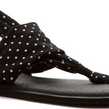 Sanuk Yoga Sling 2 Prints Black/White Dots