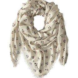 Accesorii Femei COACH Bramble Rose Shawl Parchment