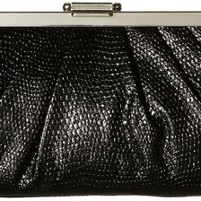 Jessica McClintock Blaire Framed Clutch Black