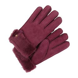 Accesorii Femei UGG Tenney Glove with Leather Trim Aster M