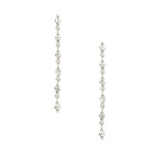 Bijuterii Femei Forever21 Rhinestone Drop Earrings Silverclear