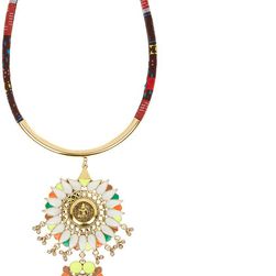Eye Candy Los Angeles Mayan Necklace SILVER