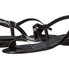 Vaneli Berta Black Mag Patent/Clear Soft Vinyl/Gunmetal Buckle