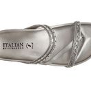 Incaltaminte Femei Italian Shoemakers Yani Wedge Sandal Silver Metallic