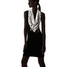 Accesorii Femei BCBGeneration Striped Layered Triangle Scarf Black