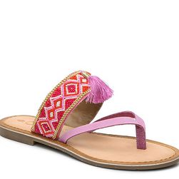 Incaltaminte Femei Callisto of California Anjul Flat Sandal Pink Multi