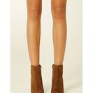 Incaltaminte Femei Forever21 Faux Suede Ankle Booties Cocoa