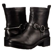 Incaltaminte Femei COACH Gillian Black Vegan Leather