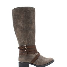 Incaltaminte Femei CheapChic Kick Up Your Heels Strappy Boots Taupebrown