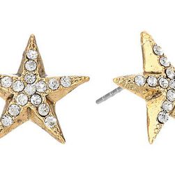 Bijuterii Femei Betsey Johnson Americana Crystal Star Stud Earrings Crystal