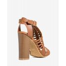 Incaltaminte Femei CheapChic Stash-02v Hole In The Wall Bootie Cognac