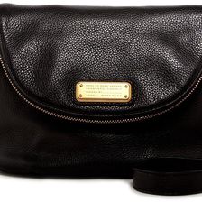 Marc by Marc Jacobs New Q Natasha Leather Crossbody BLACK