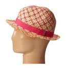 Accesorii Femei BCBGMAXAZRIA Checked Fedora Hat Fuchsia