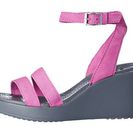 Incaltaminte Femei Crocs Leigh Wedge Wild OrchardCharcoal