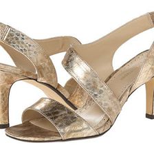 Incaltaminte Femei Adrienne Vittadini Giprisity Golden Metallic Snake
