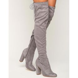 Incaltaminte Femei CheapChic Head Turner Boot Gray