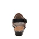 Incaltaminte Femei Tahari Conner Wedge Sandal BlackWhite