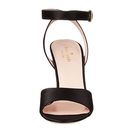 Incaltaminte Femei Kate Spade New York Isadora Black SatinClear Stoned Heel