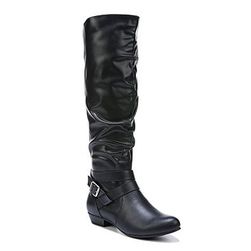 Incaltaminte Femei Fergalicious Lara Wide Calf Over The Knee Boot Black