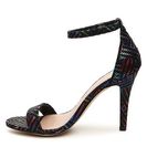 Incaltaminte Femei Mix No 6 Lina Printed Sandal Black