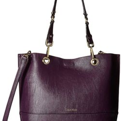 Calvin Klein Sonoma Pebble Tote Acai/Black