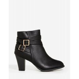 Incaltaminte Femei CheapChic On Your Own Bootie Black