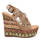 Incaltaminte Femei DOLCE by Mojo Moxy Wildthing Wedge Sandal Beige