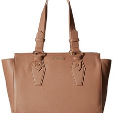 Rampage Saffiano Satchel Taupe