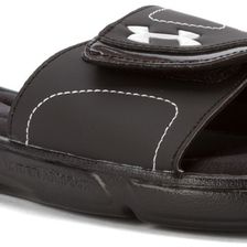 Under Armour UA Ignite VII Sandal Black/Metallic Silver