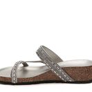 Incaltaminte Femei Italian Shoemakers Yani Wedge Sandal Silver Metallic