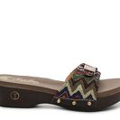 Incaltaminte Femei Flogg Malibu Zigzag Wedge Sandal Brown Multi