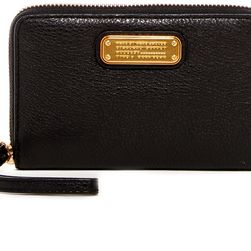 Marc by Marc Jacobs Wingman Leather Wallet BLACK