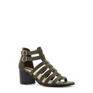 Incaltaminte Femei Forever21 Faux Suede Caged Heels Olive