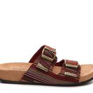 Incaltaminte Femei Minnetonka Nita Striped Flat Sandal Red Multi