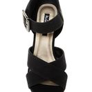 Incaltaminte Femei Michael Antonio Gratia Wedge Sandal Black