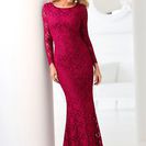 Rochie lungă din dantelă 