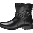 Incaltaminte Femei Clarks Plaza Square Black Waterproof Leather