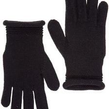 Armani Jeans Wool Gloves Black