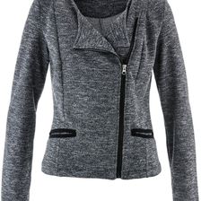 Jachetă Biker din tricot 