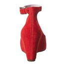Incaltaminte Femei Johnston Murphy Tracey Ankle Strap Cardinal Red Suede