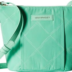 Vera Bradley Preppy Poly Crossbody Mint