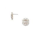 Bijuterii Femei Forever21 Ornate Faux Gem Stud Earrings Goldpeach