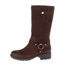 Incaltaminte Femei Rockport First Street Moto Strap Boot Ebano Burnished