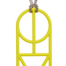 Marc by Marc Jacobs Man Power Pendant Necklace DISCO YELLOW