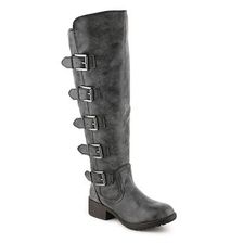 Incaltaminte Femei Madden Girl Minlin Wide Calf Boot Black
