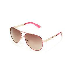 Accesorii Femei GUESS Pop Color Aviator Sunglasses pink multi