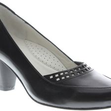 Spring Step Navis Black Leather