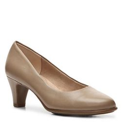 Incaltaminte Femei Aerosoles Red Hot Leather Pump Taupe