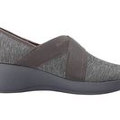 Incaltaminte Femei Crocs Busy Day Heathered Asymmetrical Wedge Dark Grey