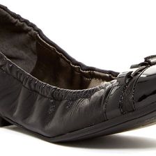 Tahari Veronica Ballerina Flat BLACK